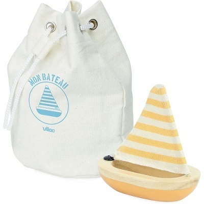 Barquinho à Vela - Amarelo