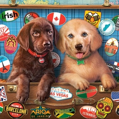 Puzzle 300 peças - Filhotes Clandestinos