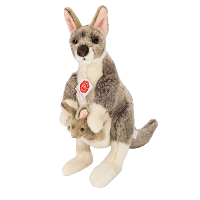 Canguru de Peluche com Bebé