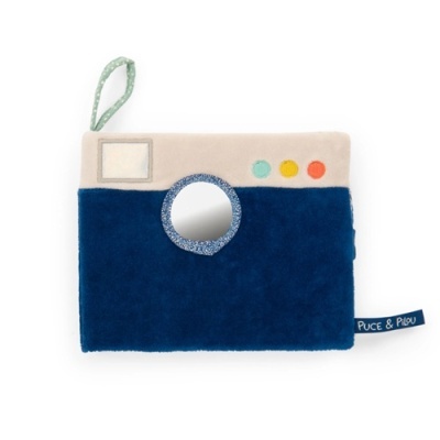 Álbum de Fotografias em Tecido Moulin Roty - Puce e Pilou