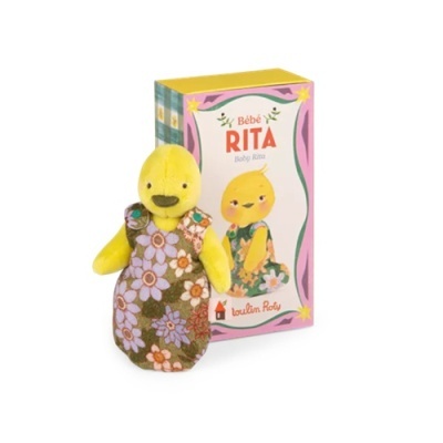 Bebé Rita Les Minouchkas- Pata de Peluche Moulin Roty