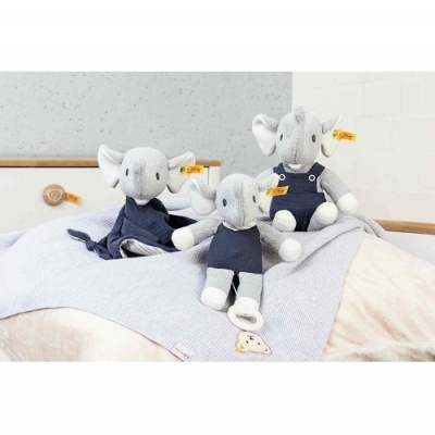 Caixa de Música de Peluche Elefante Steiff - Eliot (Orgânico)