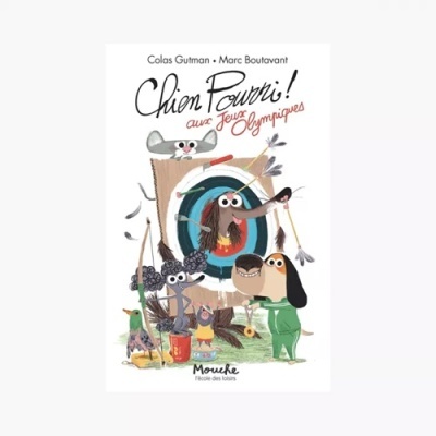 Livro Chien pourri aux Jeux Olympiques (em francês)