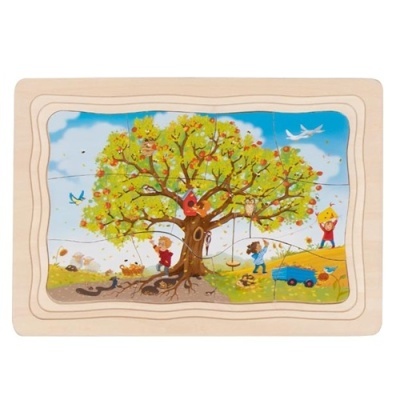 Puzzle 4 Camadas "Estações do Ano"