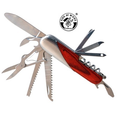 Canivete Corvus em Madeira