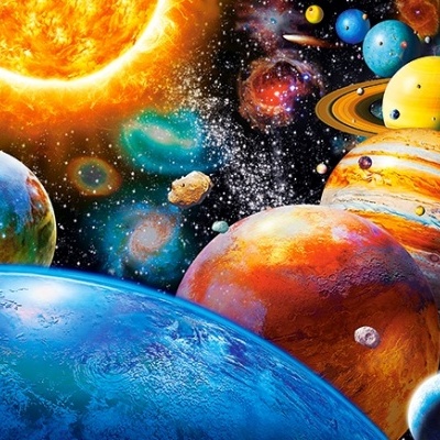 Puzzle 300 peças - Planetas