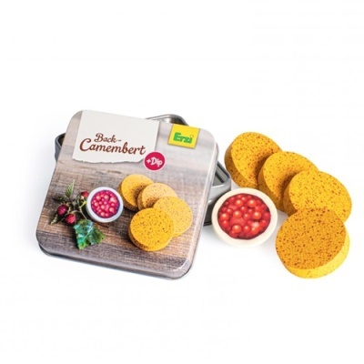 Queijo Camembert em Madeira em Lata