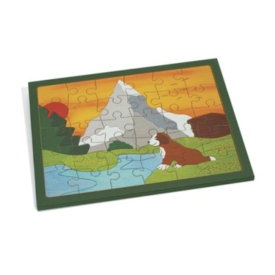 Puzzle em Madeira 30 peças - Montanha