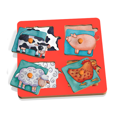 Puzzle de Encaixe Quinta