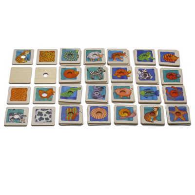 Jogo de Memória - Animais e seu padrão