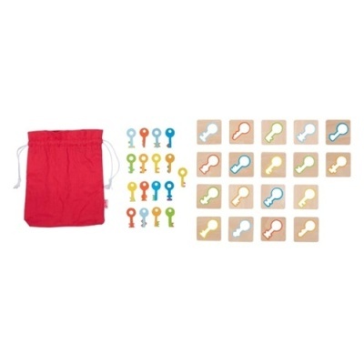 Jogo de Memória Táctil - Procura as Chaves