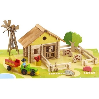A Minha Quinta - Construção em Madeira com 145 Peças