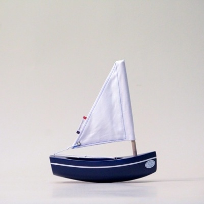 Barquinho de Madeira Le Bachi - Azul Noite