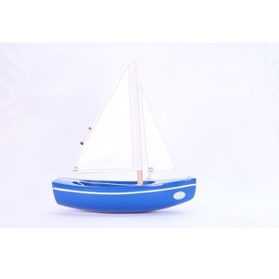 Barquinho de Madeira Le Sloop - Azul