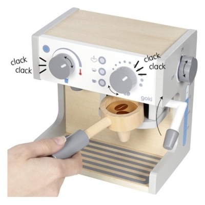 Máquina de Café e Chá em madeira