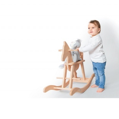 Cavalo de Baloiço com Proteção