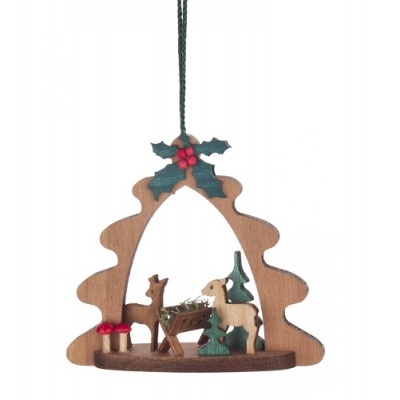 Enfeite para Árvore de Natal - Veados a Comer