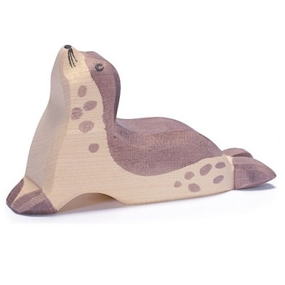 Foca com a cabeça levantada Ostheimer em Madeira