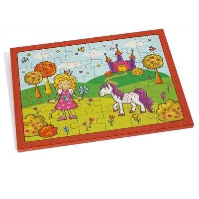Puzzle em Madeira 30 peças - Princesa