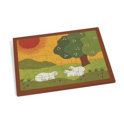 Puzzle em Madeira 30 peças - Pasto