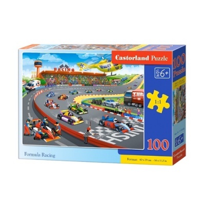 Puzzle 100 peças - Corrida Fórmula 1