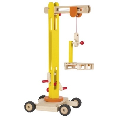 Guindaste em Madeira