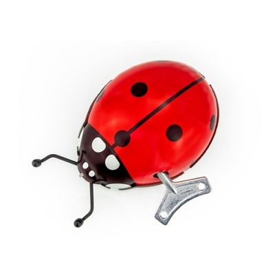 Joaninha de Metal c/ Corda (não cai da mesa)