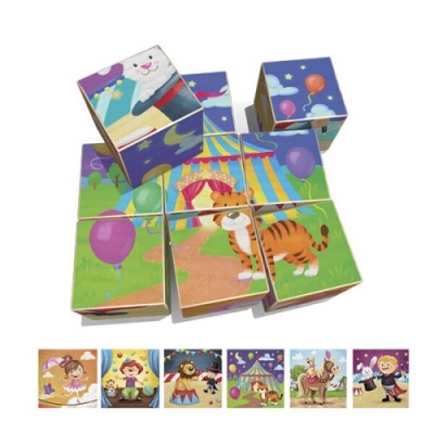 Puzzle de Cubos Circo