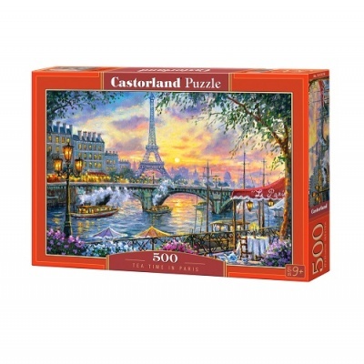 Puzzle 500 peças - Hora do Chá em Paris