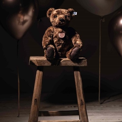 Urso Teddy de Peluche Articulado Steiff - 55PB (Coleção)