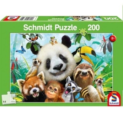 Puzzle 200 Peças - Animais