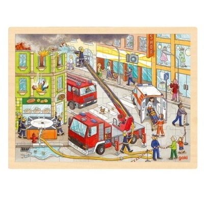 Puzzle 96 peças - Corporação de Bombeiros