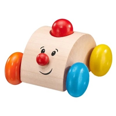 Carro em Madeira c/ Buzina