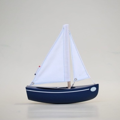 Barquinho de Madeira Le Sloop - Azul Noite