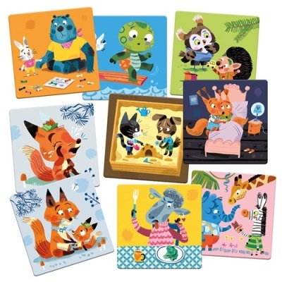 Jogo de Memória Gigante - Emoções