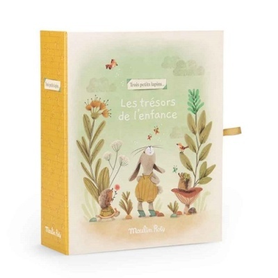 Caixa de Primeira Memórias - Trois Petits Lapins Moulin Roty