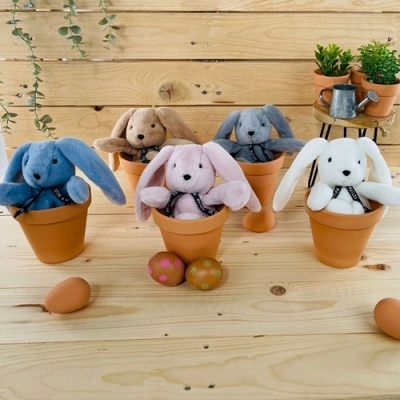 Coelho de Peluche Dorlotin 23cm - Beje