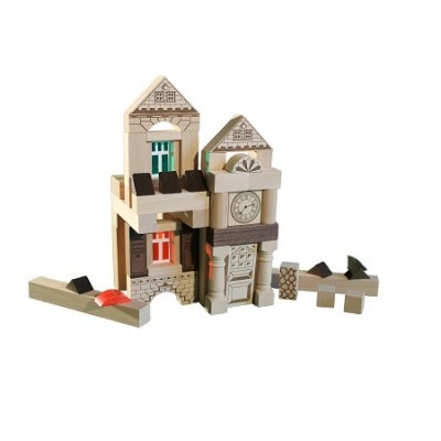 Blocos de construção em Madeira - Noblesse 143 Peças