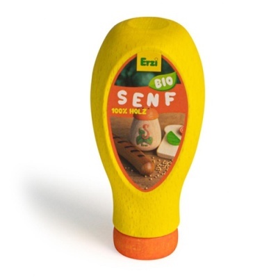 Mostarda em Frasco de Madeira