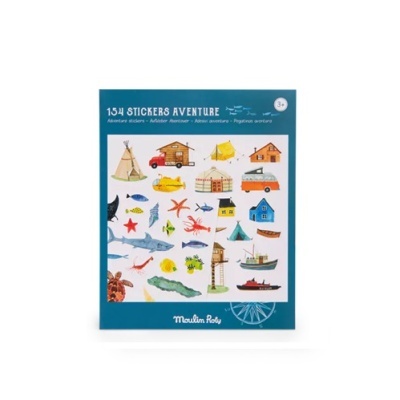 Autocolantes Exploradores - Moulin Roty