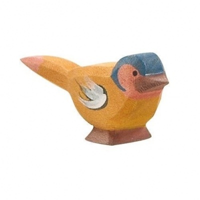 Tentilhão Ostheimer em madeira