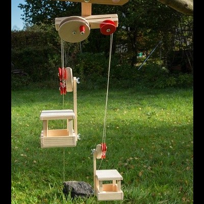 Duplo Teleférico Grande c/ Mecanismo