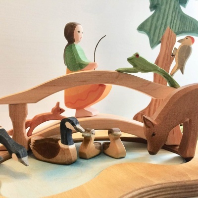 Menina dos Gansos Ostheimer em Madeira