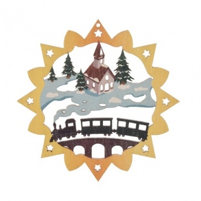 Enfeite para Árvore de Natal - Comboio