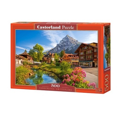 Puzzle 500 peças - Kandersteg, Suiça
