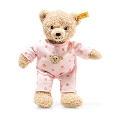 Urso de Peluche com Pijama Steiff - Menina