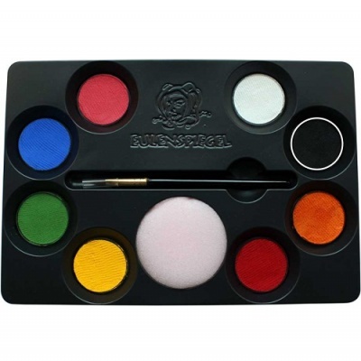 Tintas Faciais - Paleta com 8 Cores