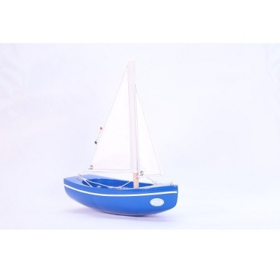 Barquinho de Madeira Le Sloop - Azul