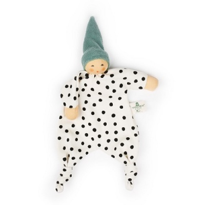 Doudou Orgânico Pintas Verde