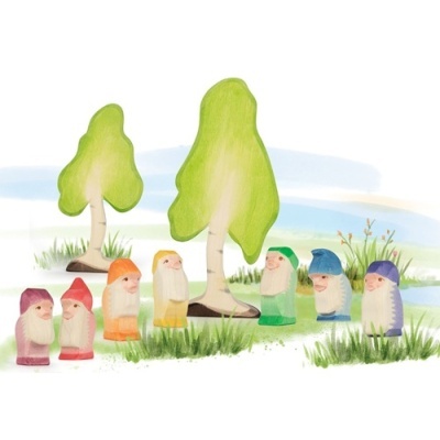 Bétula Pequena Ostheimer em madeira